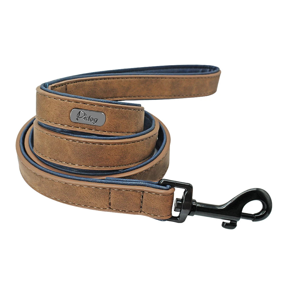 Premium Leather Dog Leash